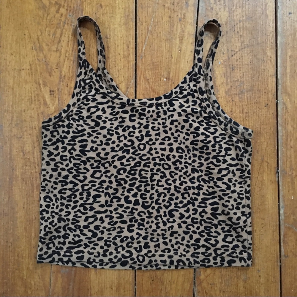 ARQ Leopard Crop Tank